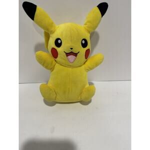 Pokémon Pikachu Plush Stuffed Toy 8”-WCT Wicked Cool Toys-Yellow Red Cheeks Cute